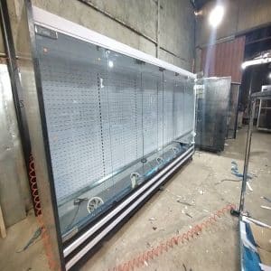 پرده هوا درب شیشه ای