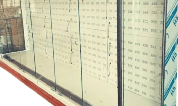 یخچال دونیم متری درب شیشه‌ای