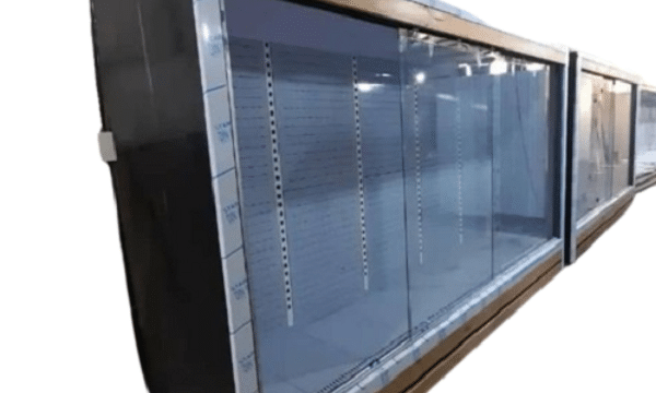 یخچال دوونیم متری درب شیشه‌ای